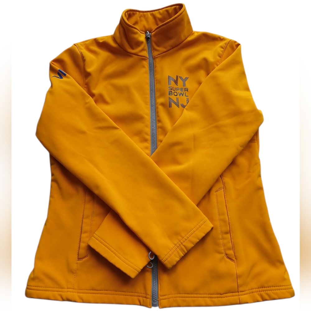 NY Super Bowl‎ Women's Mustard Raincoat